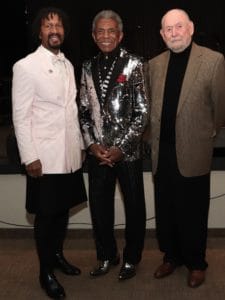 Andre with Allen Gilmore and Dennis Zacek