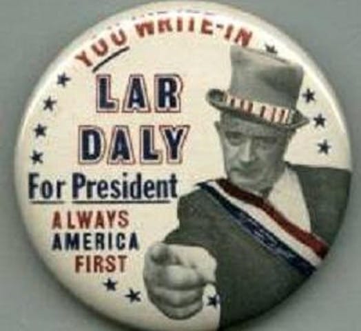 11 06 Lar Daly button